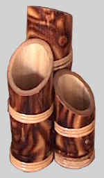bamboo vases 
