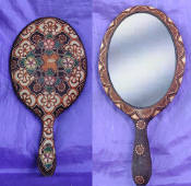 batik mirror hand mirror hand mirrors by art export bali indonesia