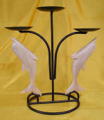 iron handicraft candle holder by art export bali indonesia