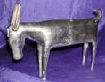 Silver Plated Bronze Goat