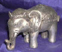 Silver Plated Bronze Elephant