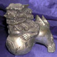 Silver Plated Bronze Lion