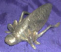 Silver Plated Bronze Locust