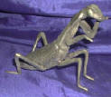 Silver Plated Bronze Mantis