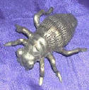Silver Plated Bronze Bug