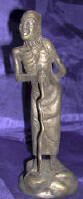Silver Plated Bronze Human Form