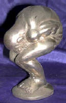 Silver Plated Bronze Human Form