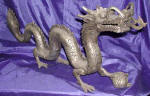 Silver Plated Bronze Dragon 