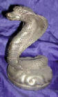 Silver Plated Bronze Cobra Snake