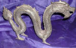 Silver Plated Bronze Dragon