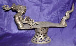 Silver Plated Bronze Dragon Tray