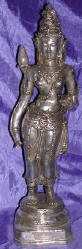 Silver Plated Bronze Goddess