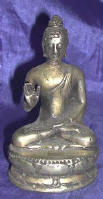 Silver Plated Bronze Budhha