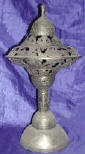 Silver Plated Bronze Lamp