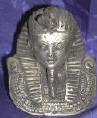 Silver Plated Bronze Egyptian Human Form 