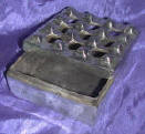 Silver Plated Bronze Ashtray 