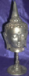 Silver Plated Bronze Buddha
