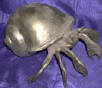 Silver Plated Bronze Crab