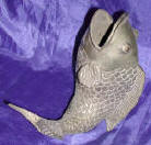 Silver Plated Bronze Fish