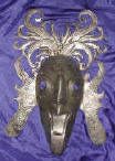 Silver Plated Bronze Mask 