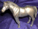 Silver Plated Bronze Horse