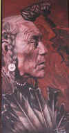 painting paint american indian acrylic paintings Indians 