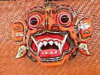 mask, by famous masker, bali indonesia, theater mask