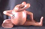 frog, frog wood carving, craft, bali indonesia
