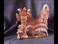 art, bali indonesia, barong, wood carving