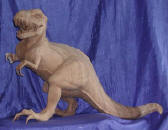 Dinosaur Tyrannosaurus rex wood carving by art export bali indonesia