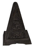 pyramid cabinet primitive furniture art export bali indonesia 